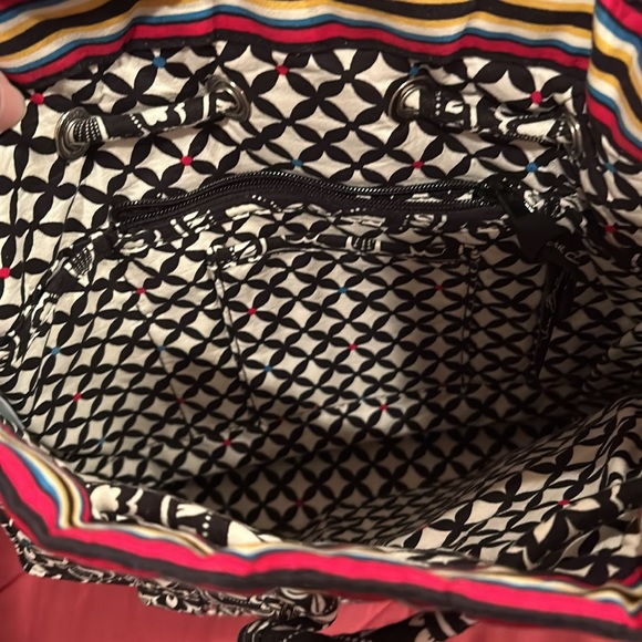 Vera Bradley - Stand Up Barcelona Satchel with Drawstring Top - Picture 5 of 13